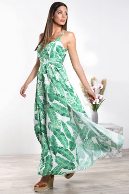 φόρεμα-μάξι-εμπριμέ-εξώπλατο-πράσινο (1)